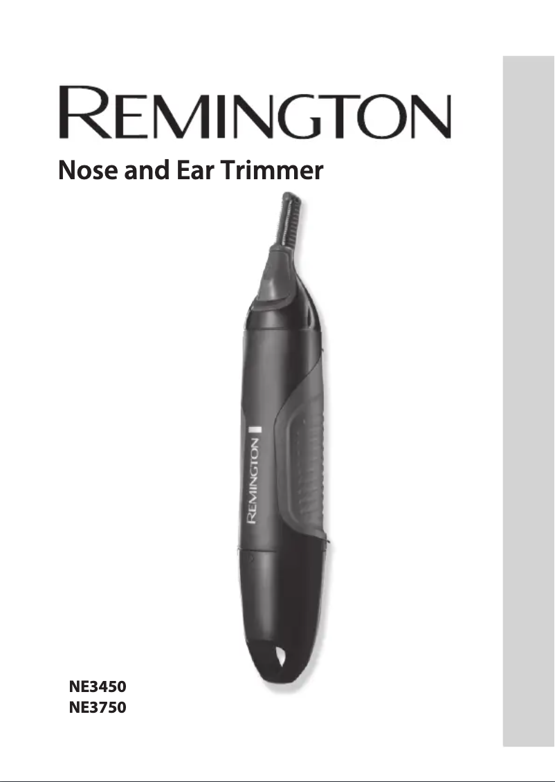 Image de la première page du manuel de l'appareil NE3750