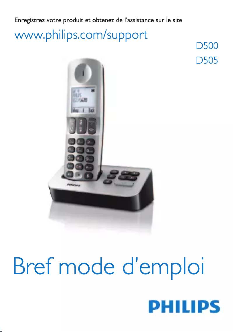 Página 1 del manual Manual de usuario Philips D5051S