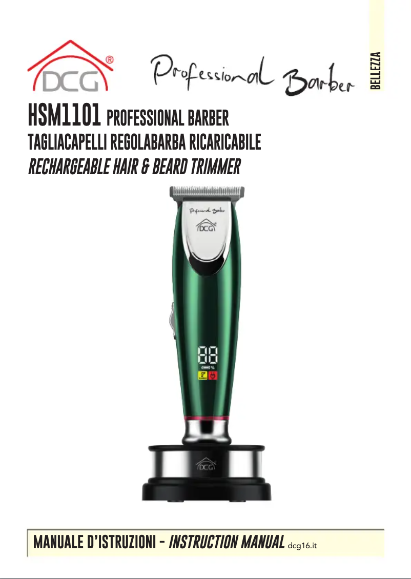 Page 1 de la notice Manuel utilisateur DCG HSM1101