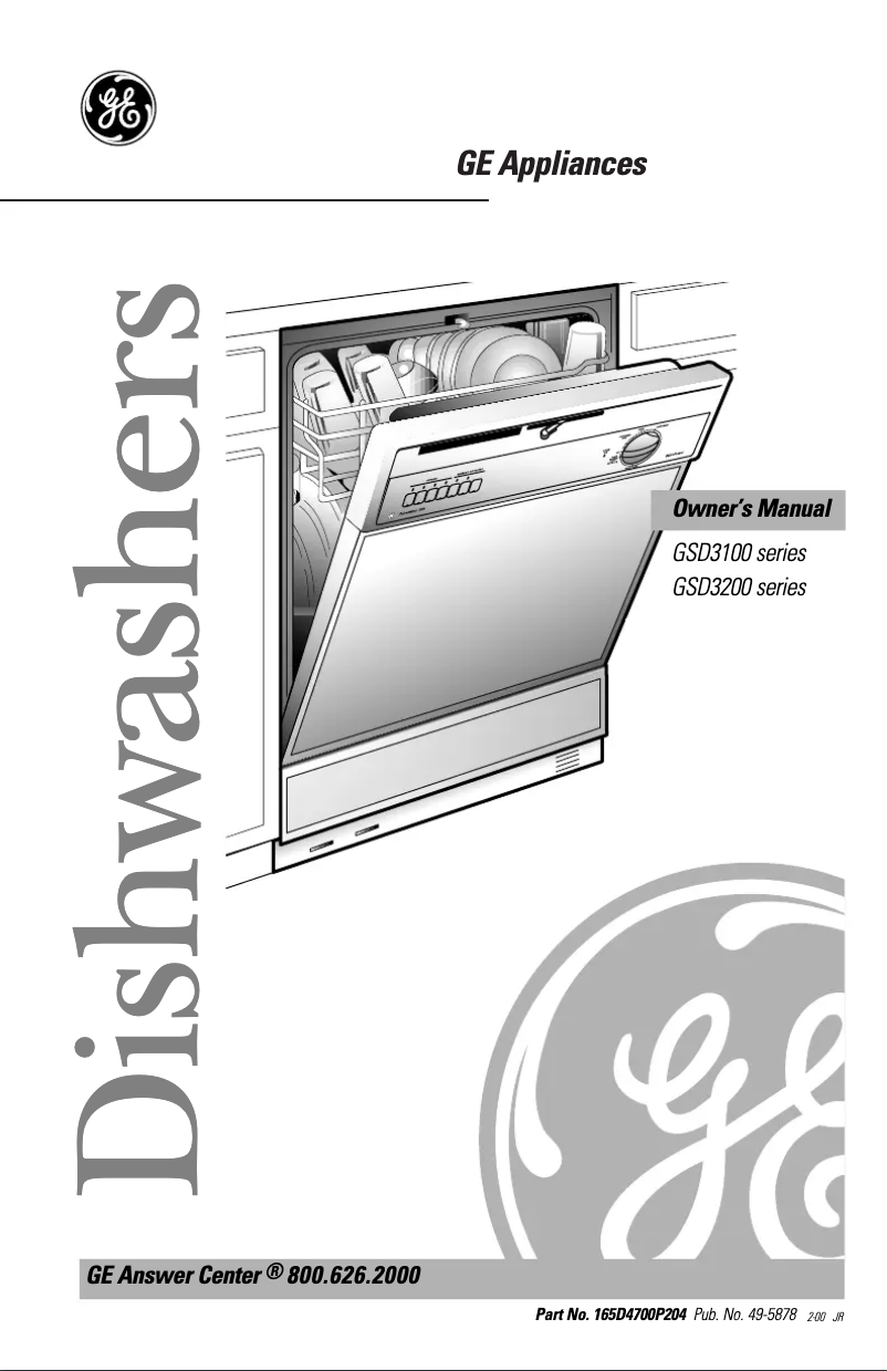 Imagen de la primera página del manual del dispositivo GSD3220FBB