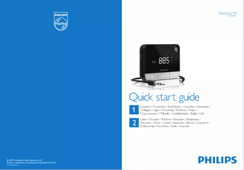 Image de la première page du manuel de l'appareil DLV92009