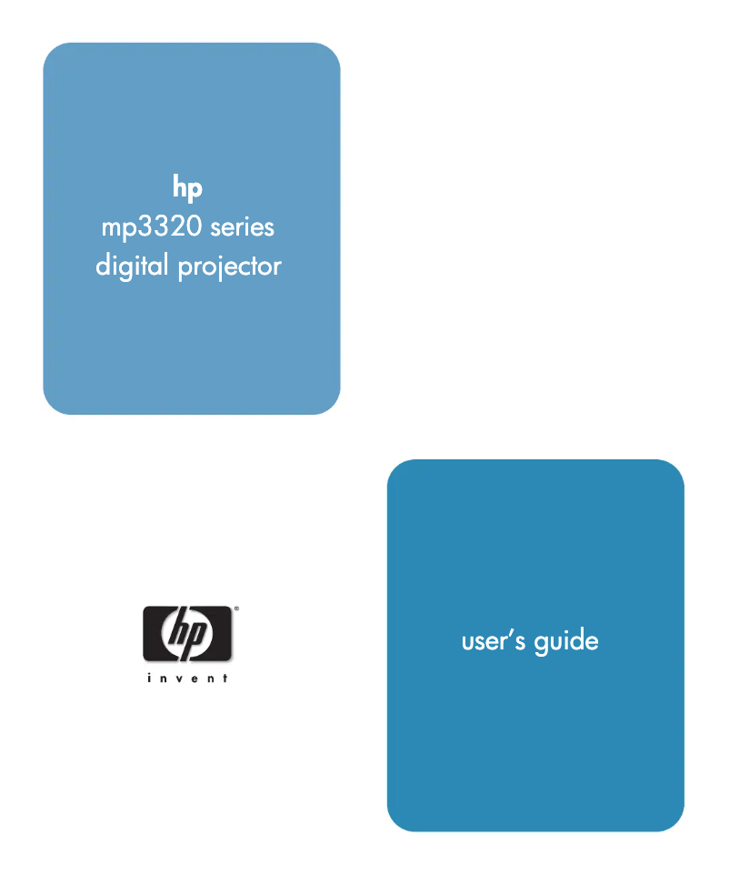 Image de la première page du manuel de l'appareil MP3320