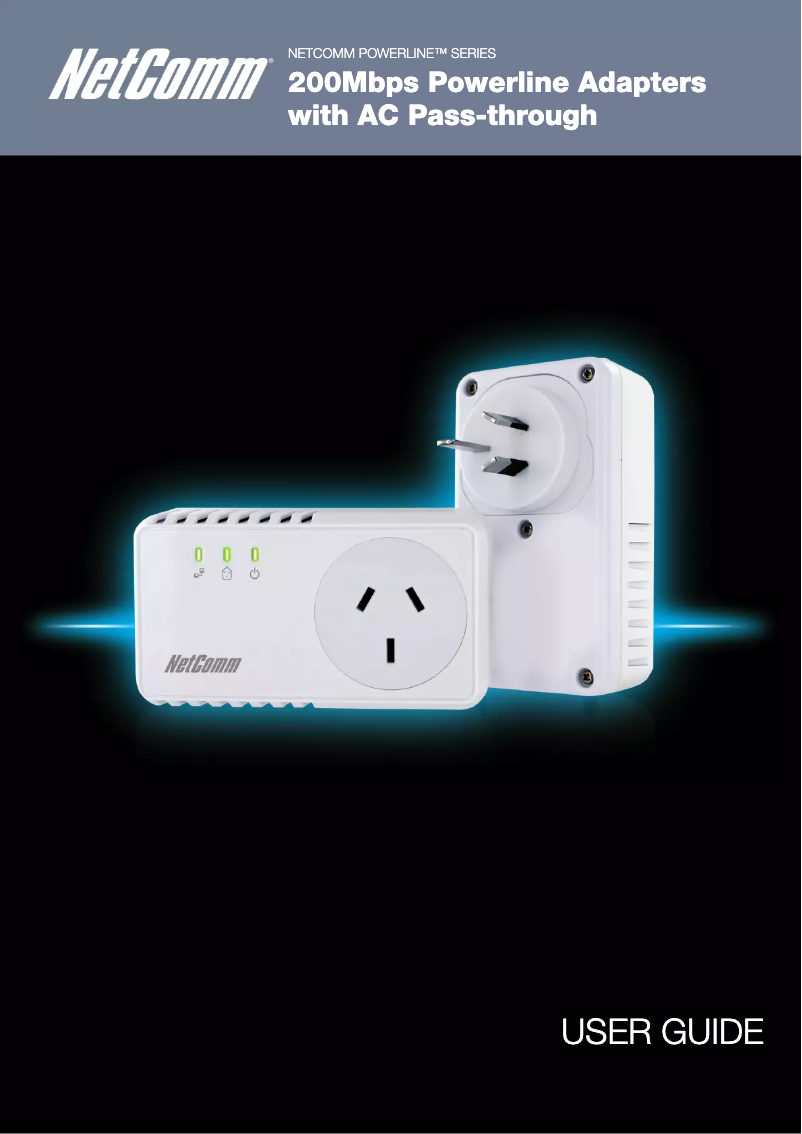 Page 1 de la notice Manuel utilisateur Netcomm NP204