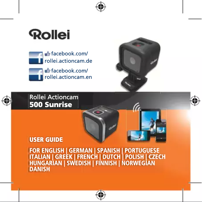 Page n°1 - Manuel utilisateur Rollei Actioncam 500 Sunrise