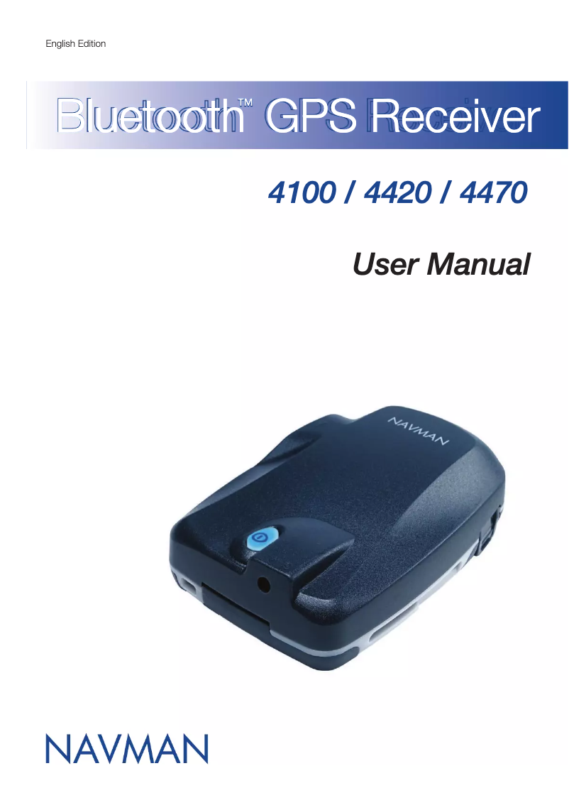 Page 1 de la notice Manuel utilisateur Navman 4420