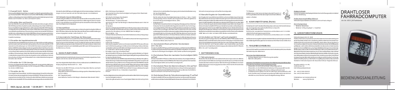 Page n°1 - Manuel utilisateur Prophete 0523