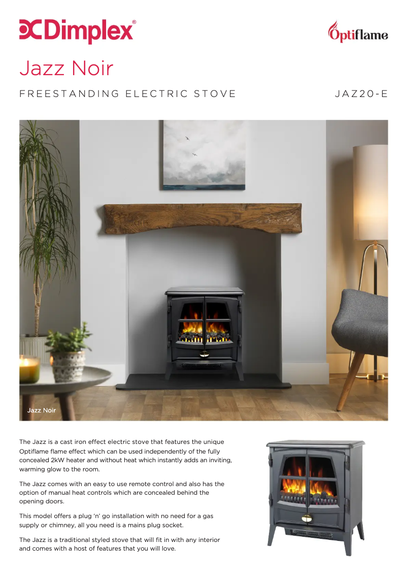 Image de la première page du manuel de l'appareil JAZ20-E