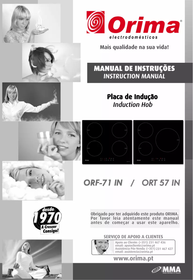 Page 1 de la notice Manuel utilisateur Orima ORF 71 IN