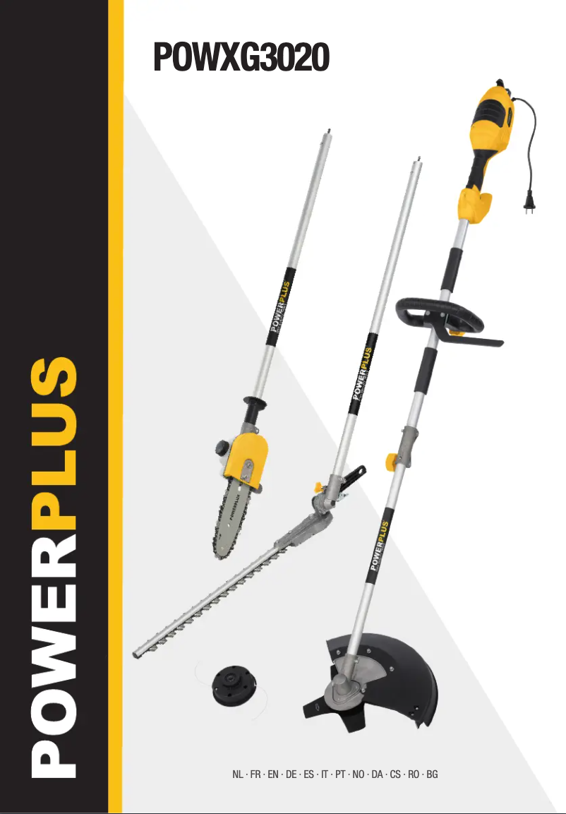 Page 1 de la notice Manuel utilisateur PowerPlus POWXG3020