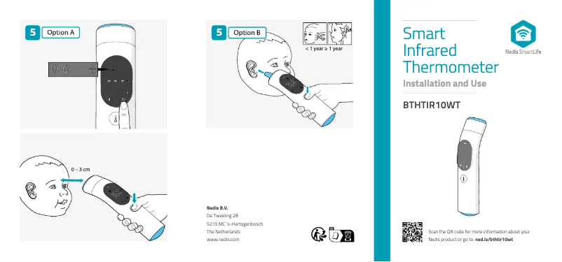 Página 1 del manual Manual de usuario Nedis BTHTIR10WT