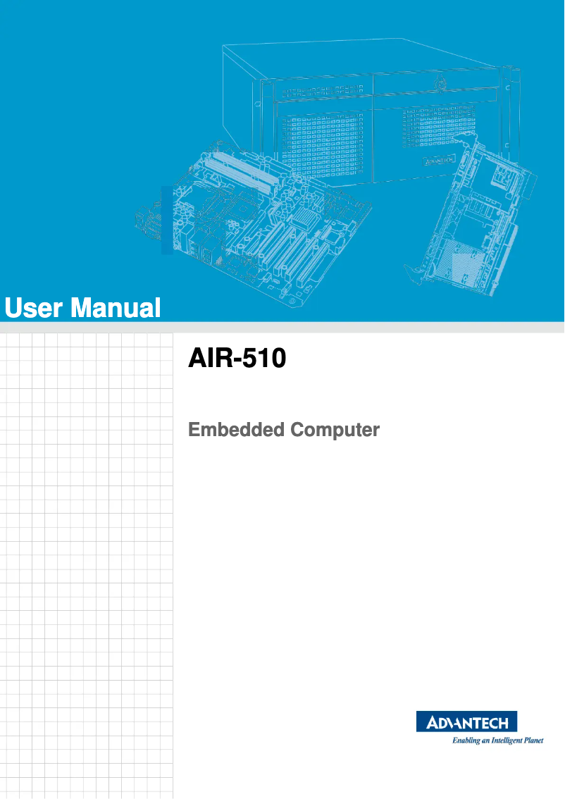 Page 1 de la notice Manuel utilisateur Advantech AIR-510-000A1