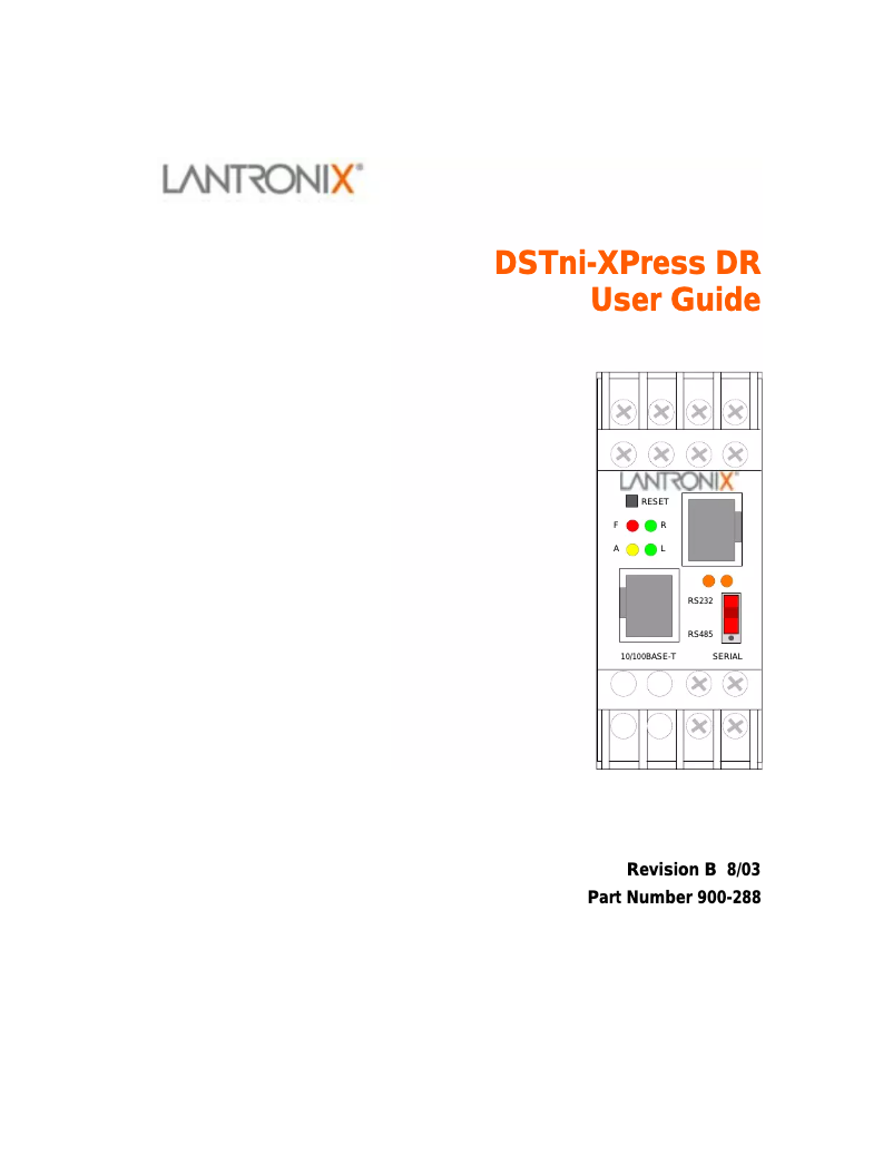 Image de la première page du manuel de l'appareil XPress-DR-IAP