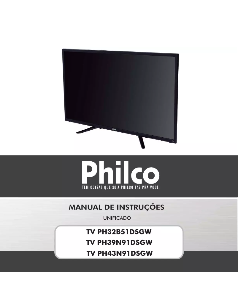 Page 1 de la notice Manuel utilisateur Philco PH32B51DSGW
