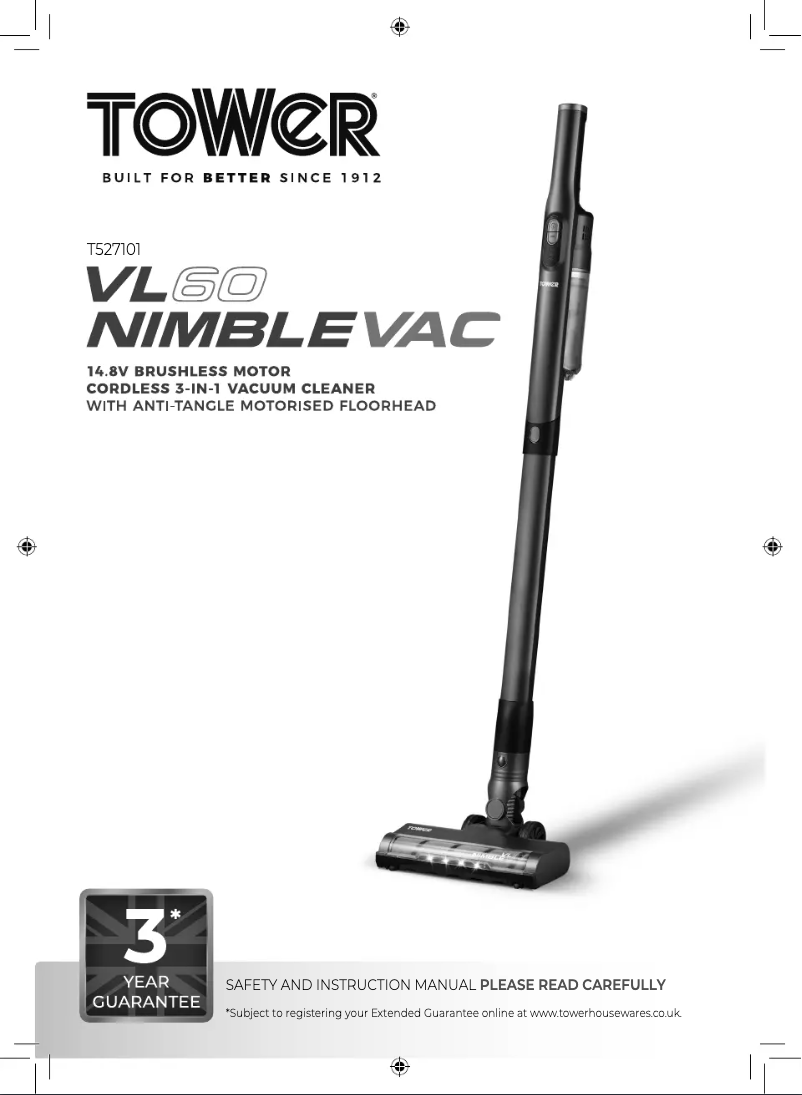 Image de la première page du manuel de l'appareil VL60