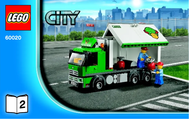 Page 1 de la notice Manuel utilisateur Lego City 60020