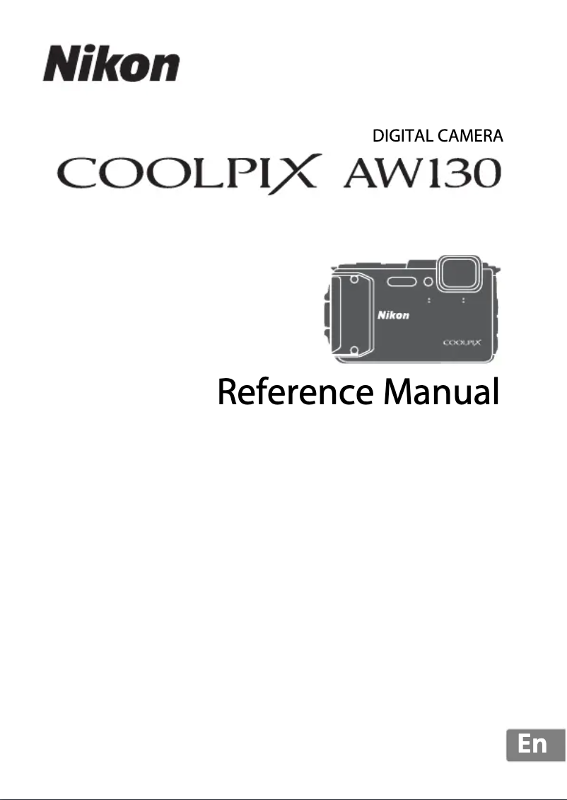 Page 1 de la notice Manuel utilisateur Nikon Coolpix AW-130