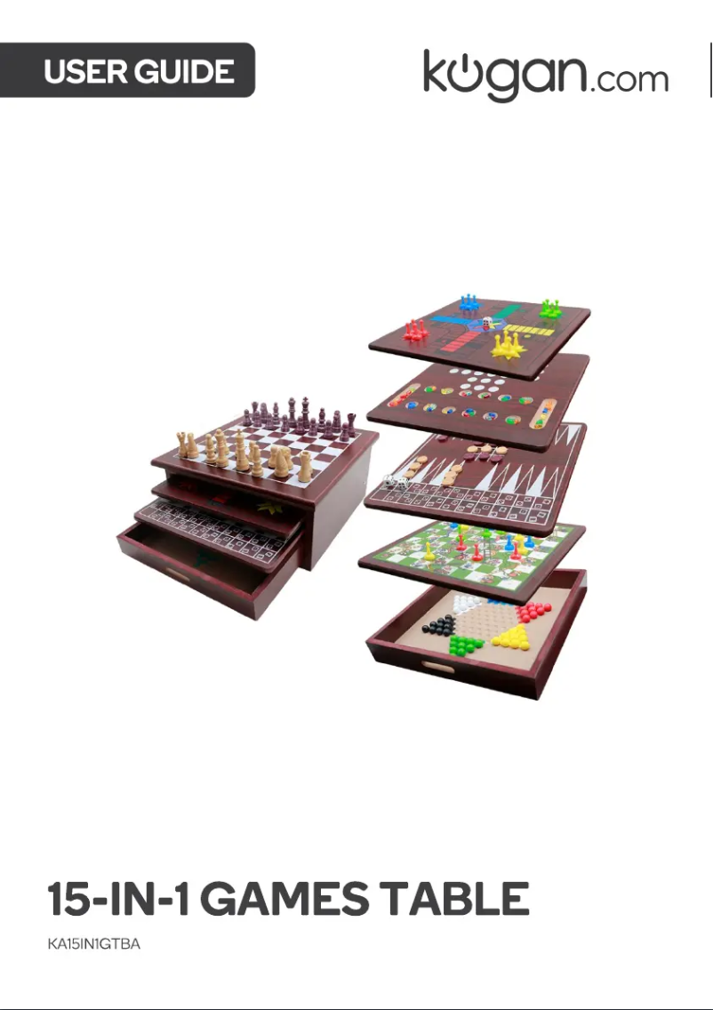 Page 1 de la notice Manuel utilisateur Kogan KA15IN1GTBA