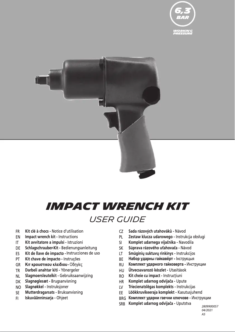 Página 1 del manual Manual de usuario Abac G-102