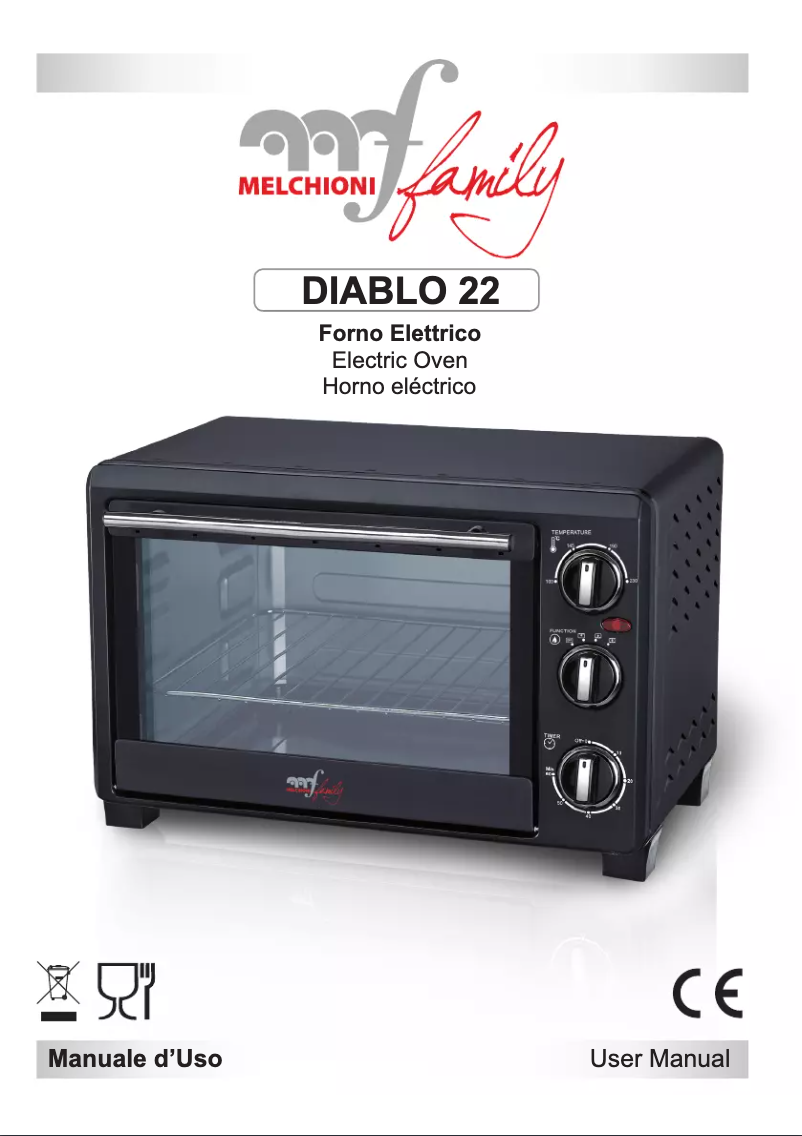 Page n°1 - Manuel utilisateur Melchioni Diablo 22