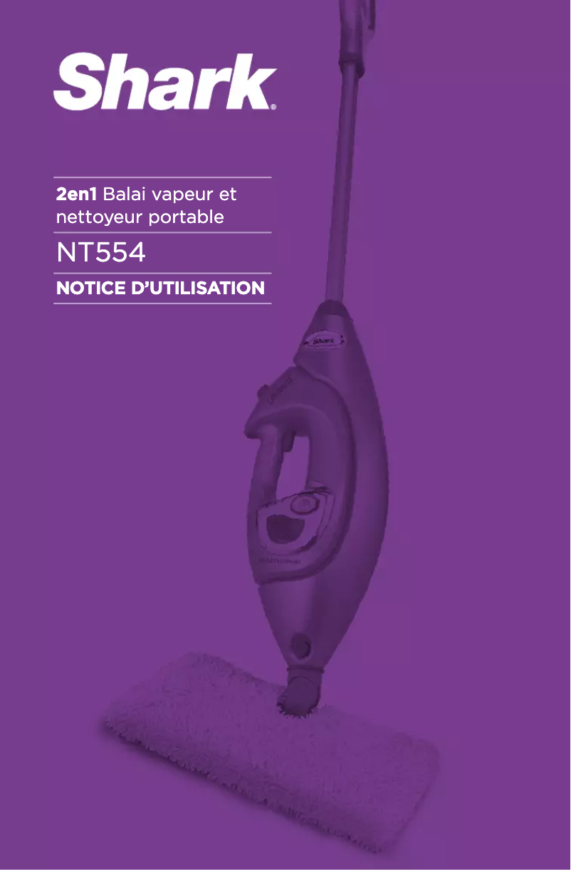 Page 1 de la notice Manuel utilisateur Siméo Shark NT554