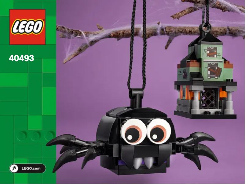 Page n°1 - Manuel utilisateur Lego Iconic 40493