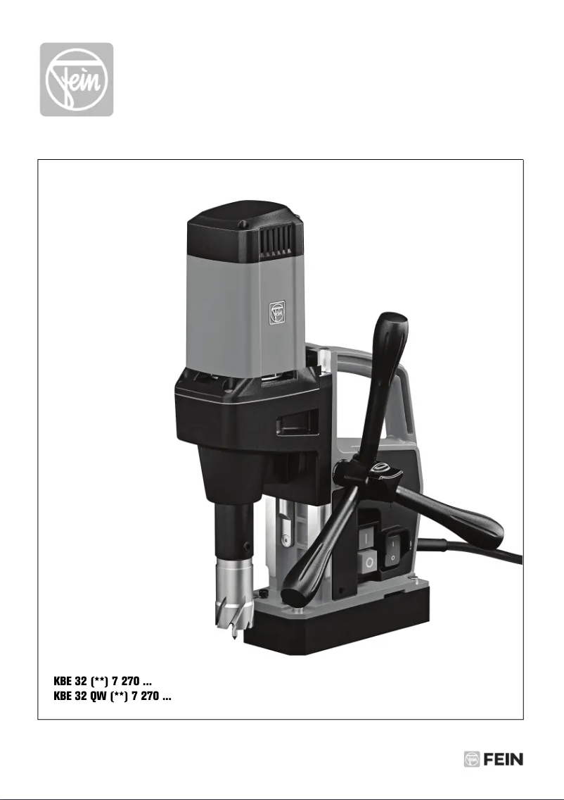 Image de la première page du manuel de l'appareil KBE 32