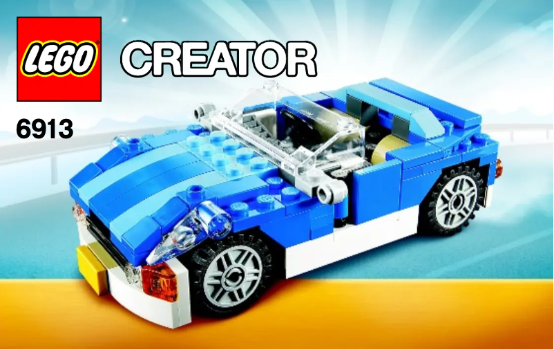 Page n°1 - Manuel utilisateur Lego Creator 6913