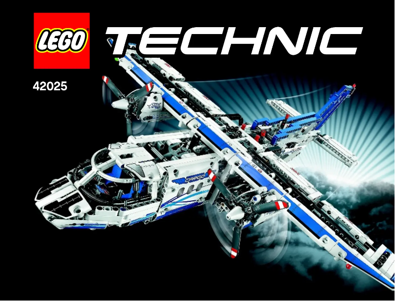 Page n°1 - Manuel utilisateur Lego Technic 42025