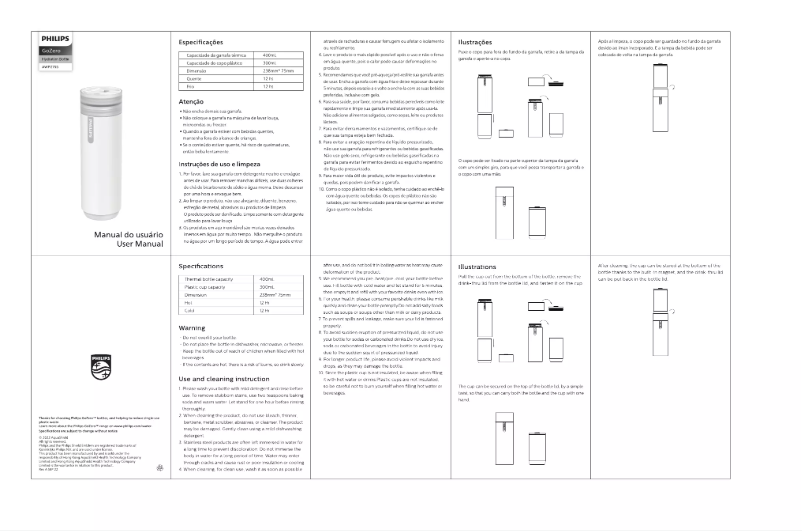 Image de la première page du manuel de l'appareil GoZero AWP2755