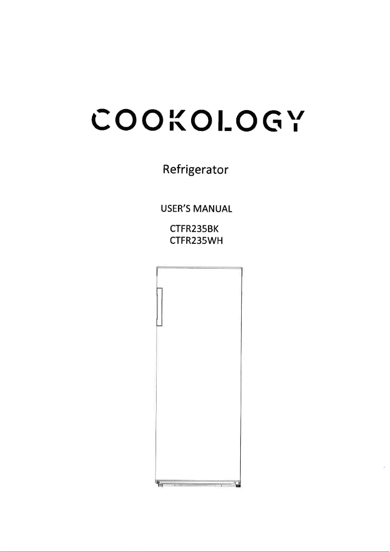 Page n°1 - Manuel utilisateur Cookology CTFR235WH