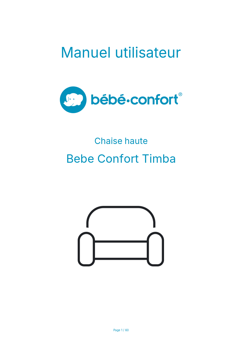Page n°1 - Manuel utilisateur Bebe Confort Timba