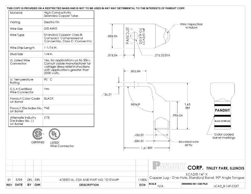 Image de la première page du manuel de l'appareil LCA2/0-14F-X