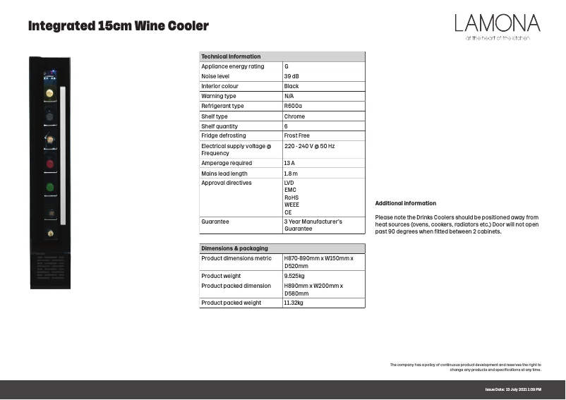 Image de la première page du manuel de l'appareil LAM6904