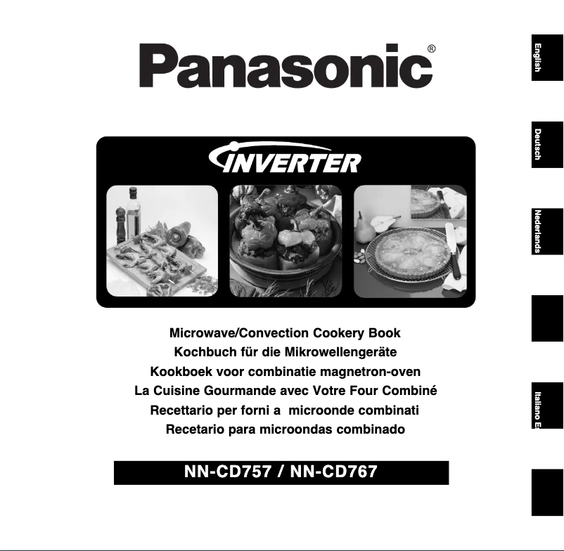 Page 1 de la notice Manuel utilisateur Panasonic NN-CD757