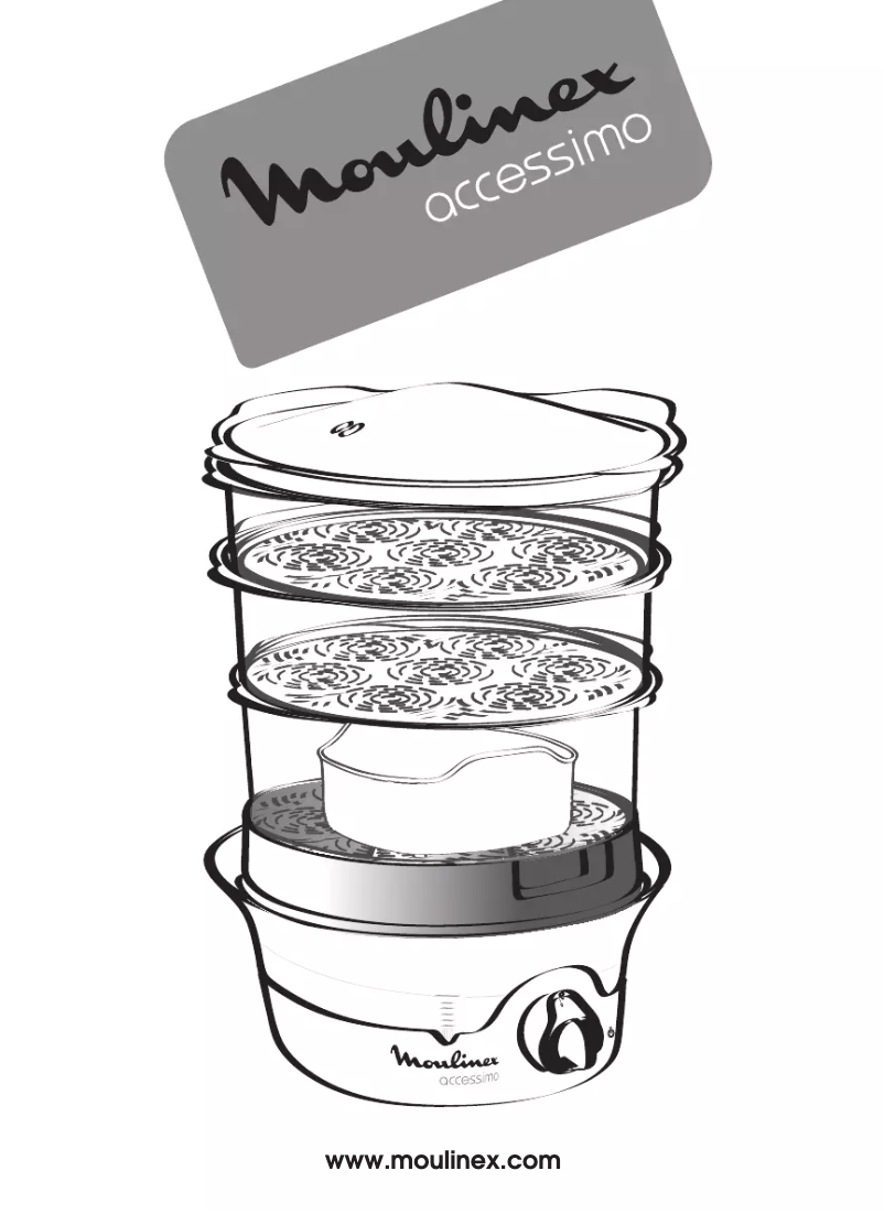Page 1 de la notice Manuel utilisateur Moulinex Accessimo MV1000