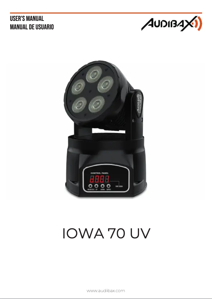 Page n°1 - Manuel utilisateur Audibax Iowa 70 UV