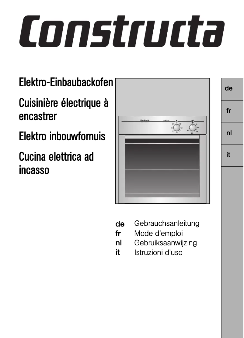 Image de la première page du manuel de l'appareil CF23850