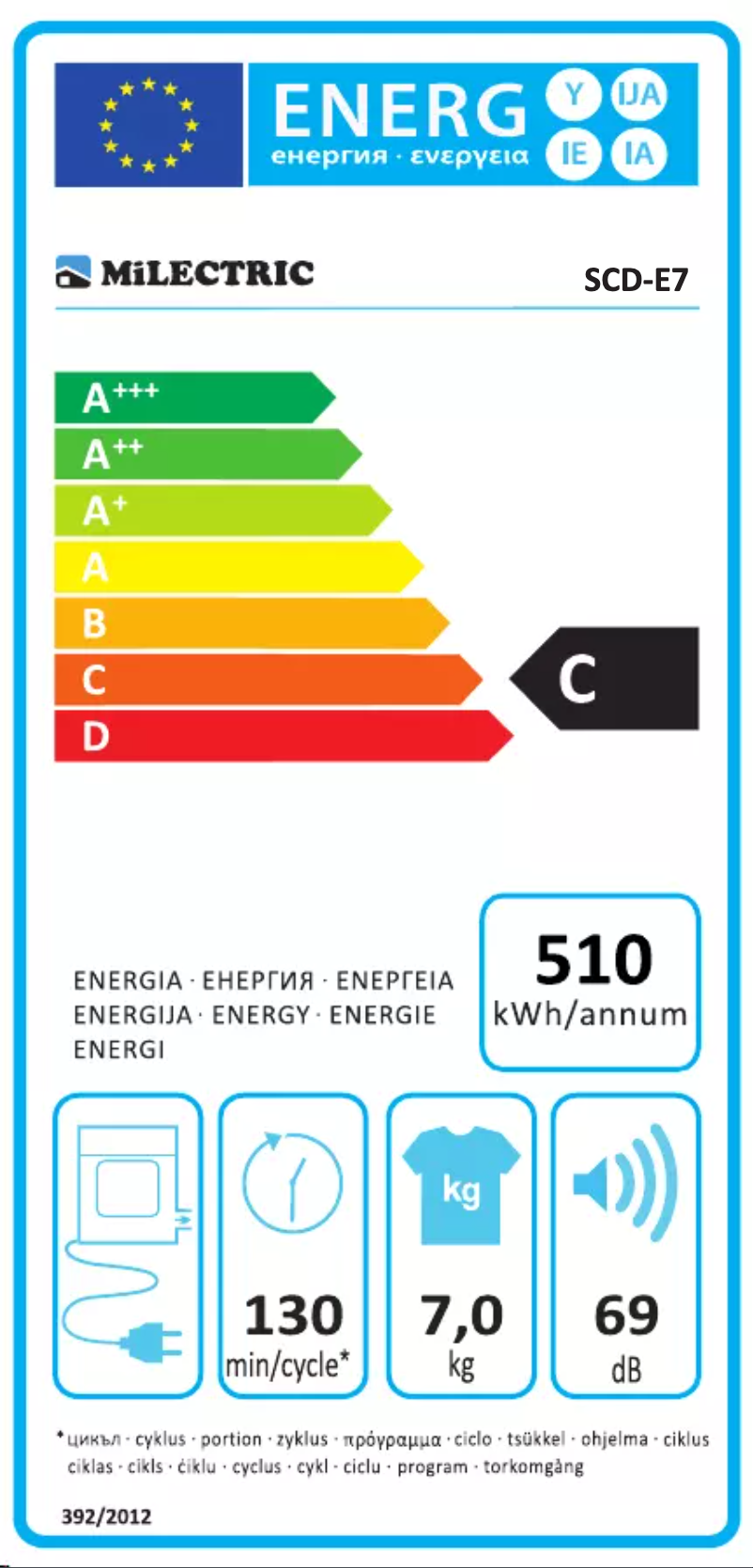 Page n°1 - Manuel utilisateur Milectric SCD-E7