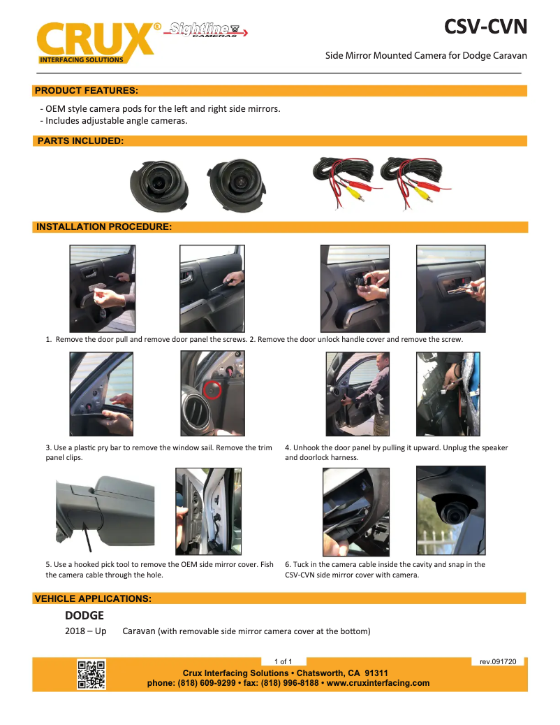 Image de la première page du manuel de l'appareil CSV-CVN