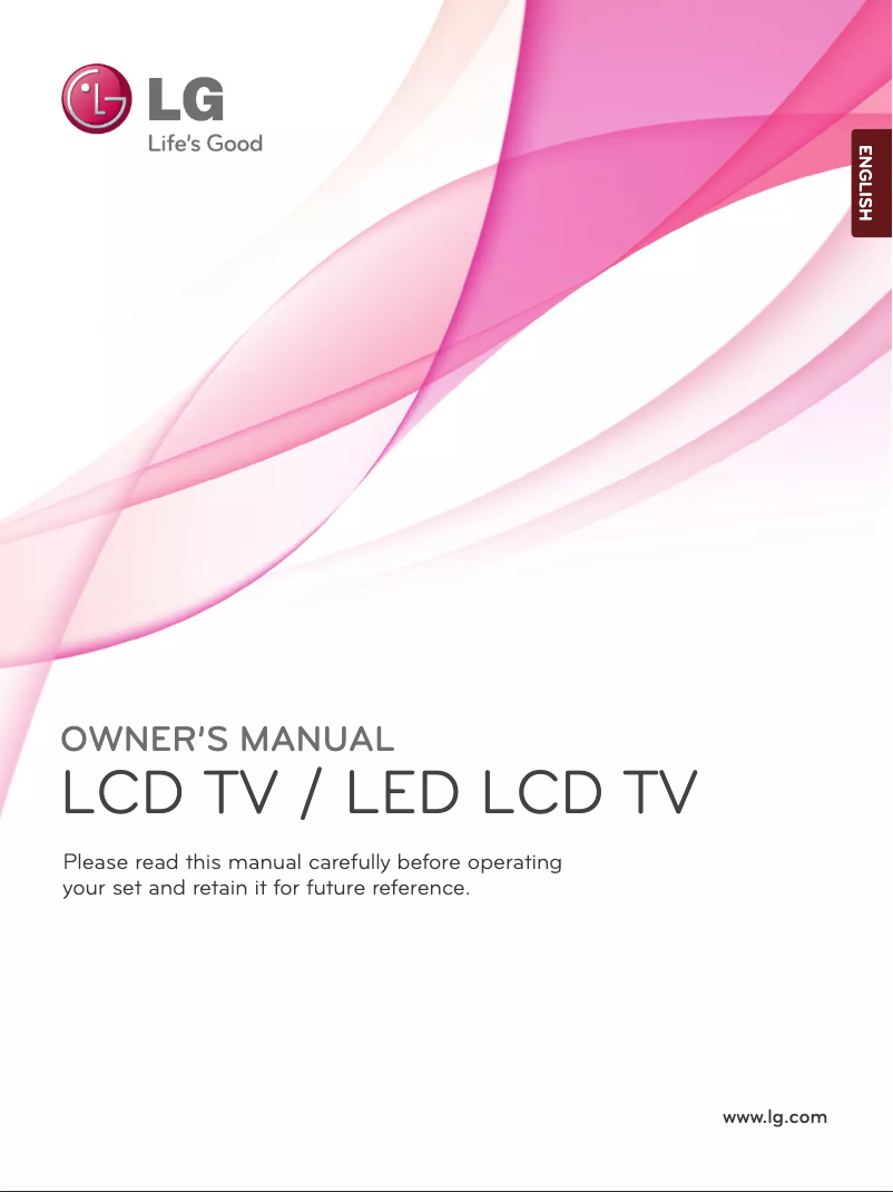 Image de la première page du manuel de l'appareil 19LD350C
