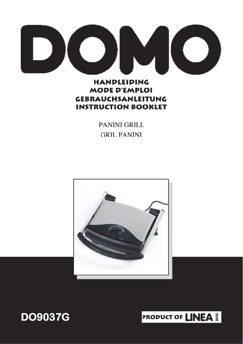 Page n°1 - Manuel utilisateur Domo DO9037G