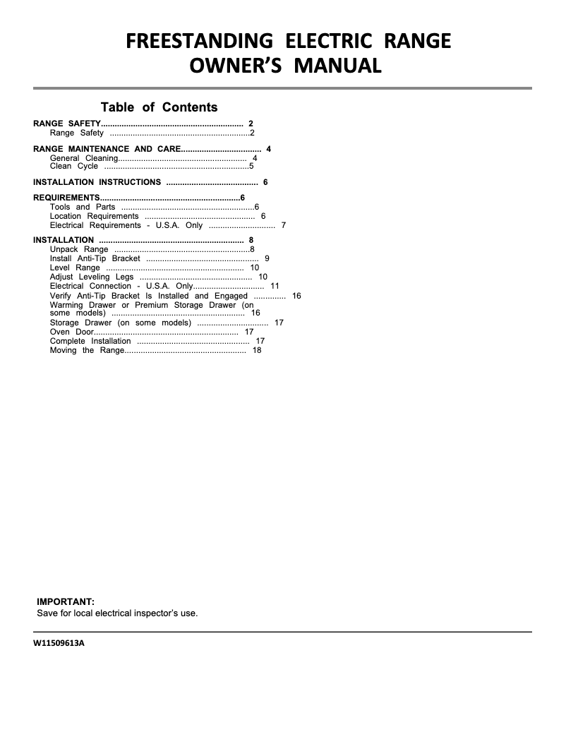 Page 1 de la notice Manuel utilisateur KitchenAid KFEG500EBS