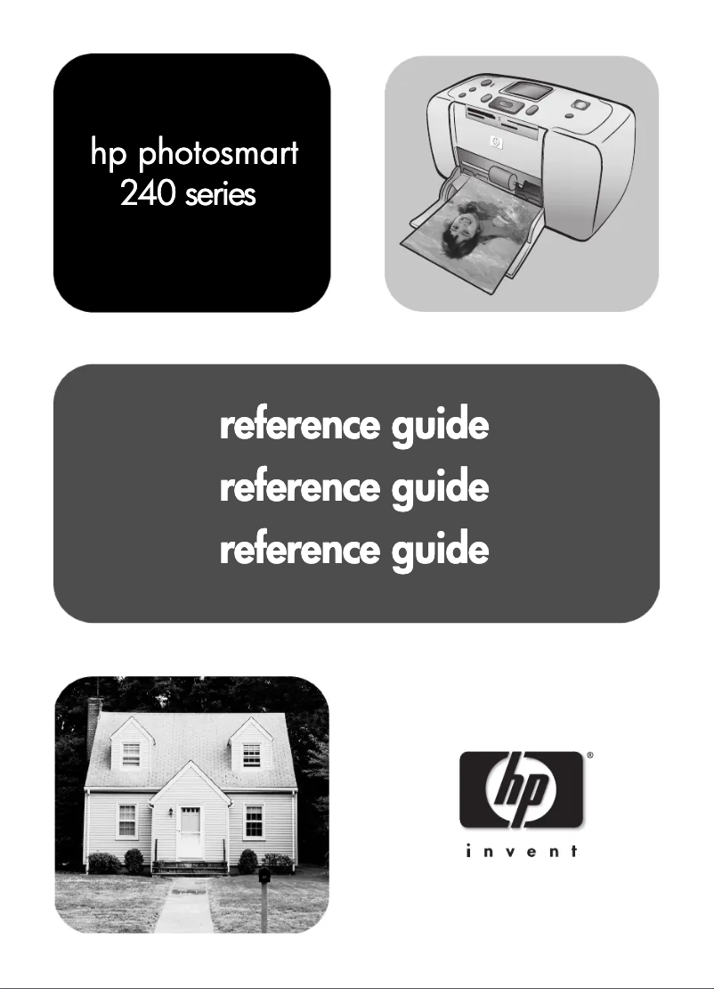 Page n°1 - Manuel utilisateur HP Photosmart 240