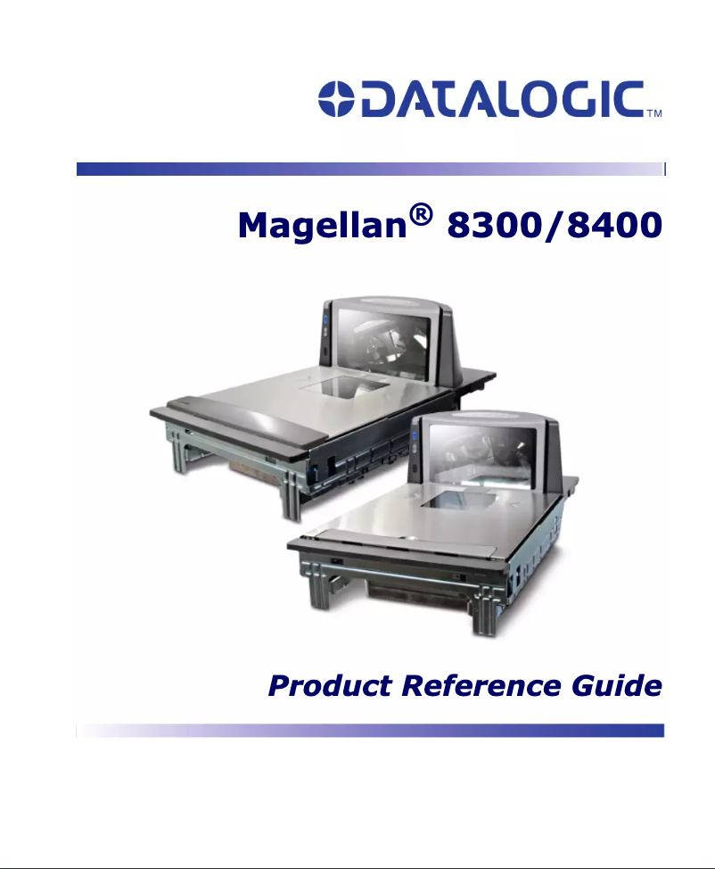 Image de la première page du manuel de l'appareil Magellan 8304