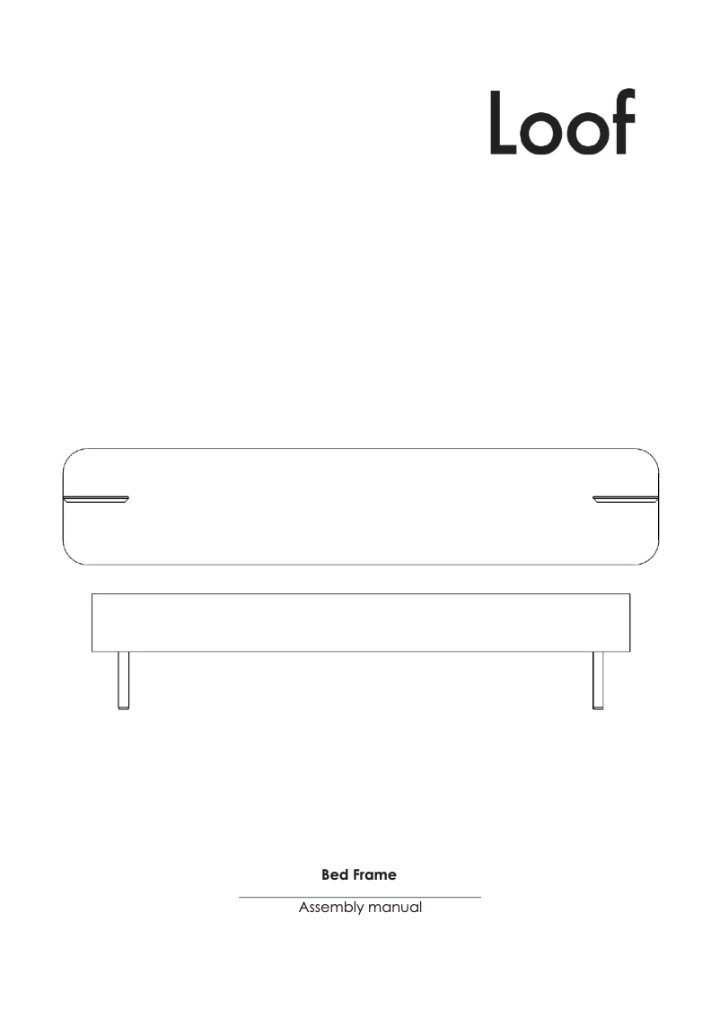 Page 1 de la notice Manuel utilisateur Loof Frame