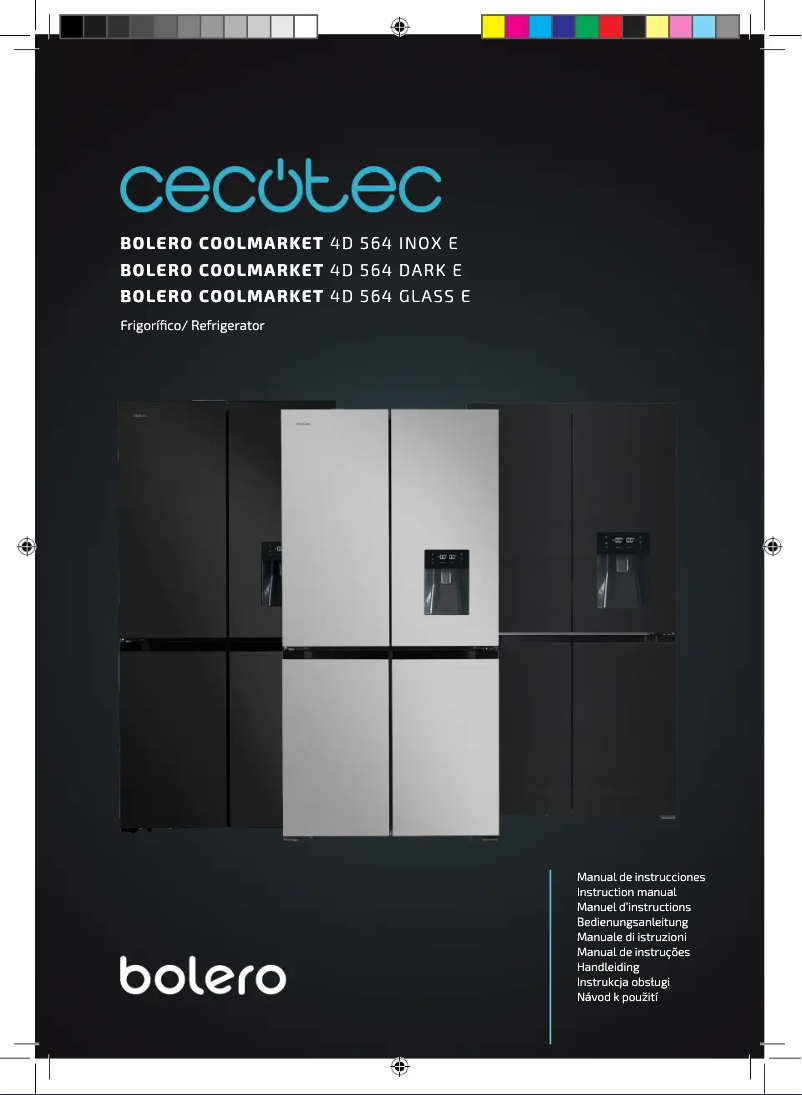 Page n°1 - Manuel utilisateur Cecotec Bolero CoolMarket 4D 564