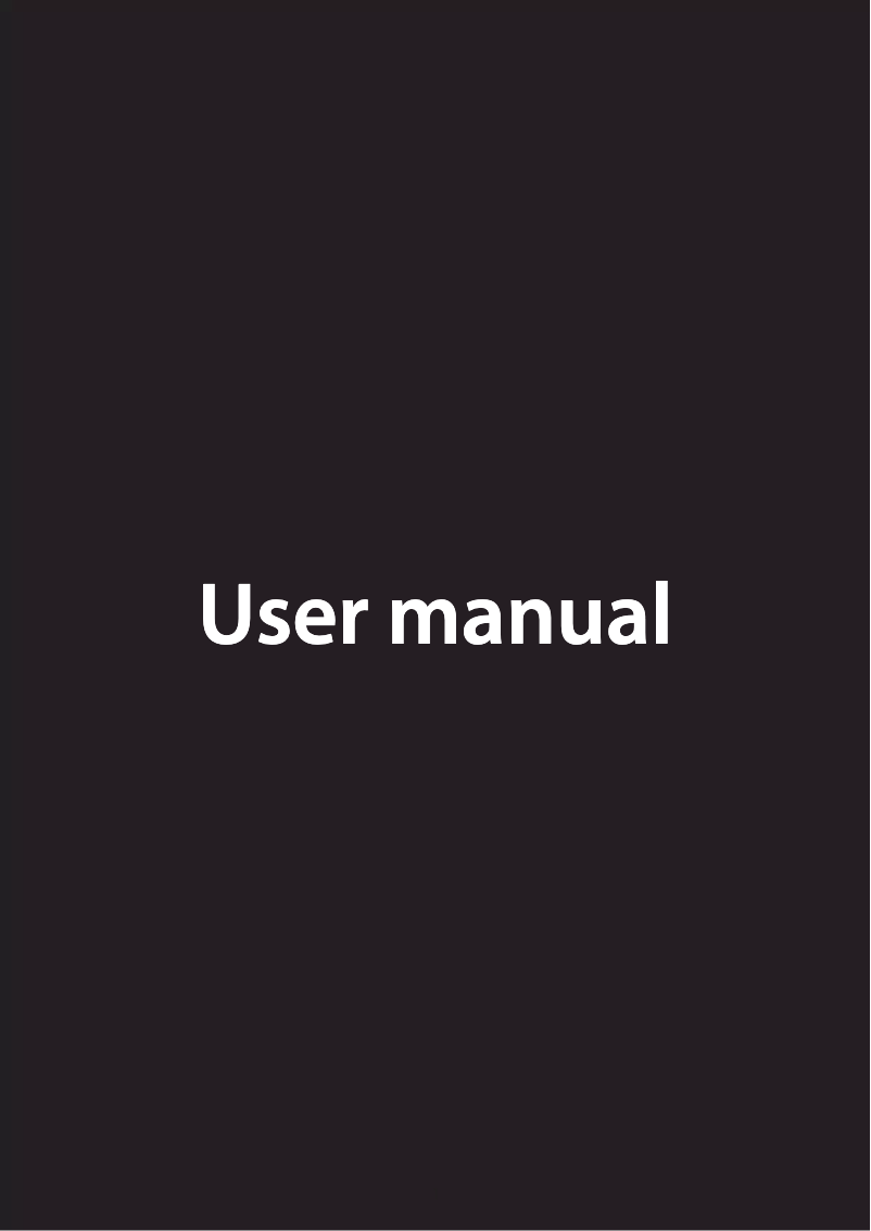 Página 1 del manual Manual de usuario Excito B3