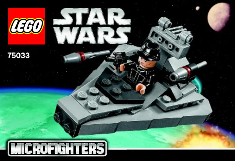 Page n°1 - Manuel utilisateur Lego Star Wars 75033