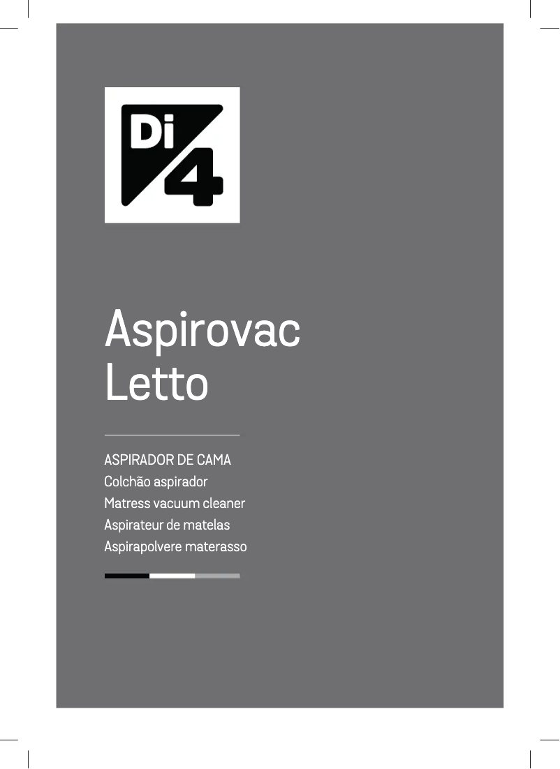 Page n°1 - Manuel utilisateur Di4 Aspirovac Letto