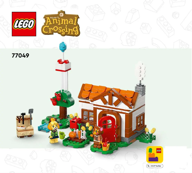 Page n°1 - Manuel utilisateur Lego Animal Crossing 77049